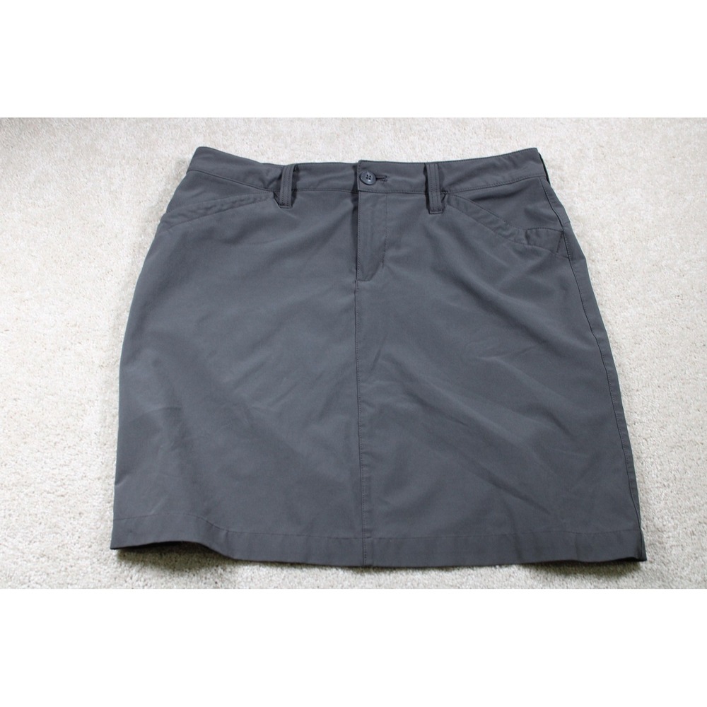 Eddie Bauer Skirt Womens 6 Outdoor‎ Hiking Casual Stretch Pockets Knee Length